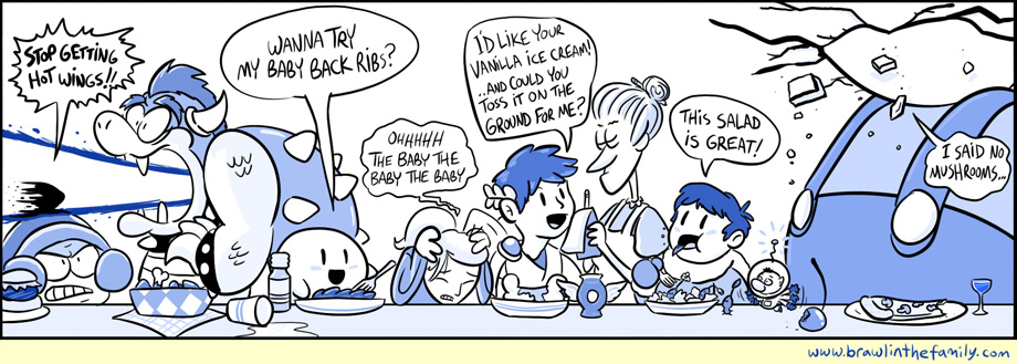 ''Is Game & Watch the chef again? I could use something light and 2-D today.''