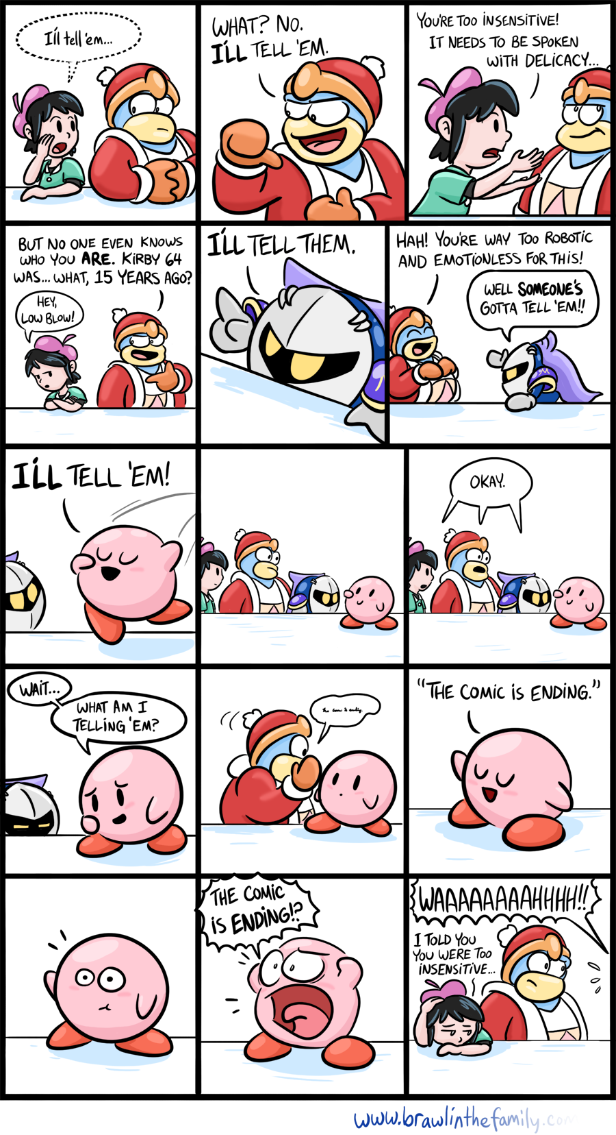 I think I'll go join Kirby with the Kleenex...*sniff*