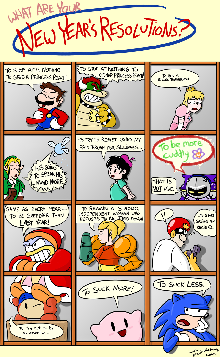 Giygas resolves to lose 20 pounds in time for the swimsuit season.