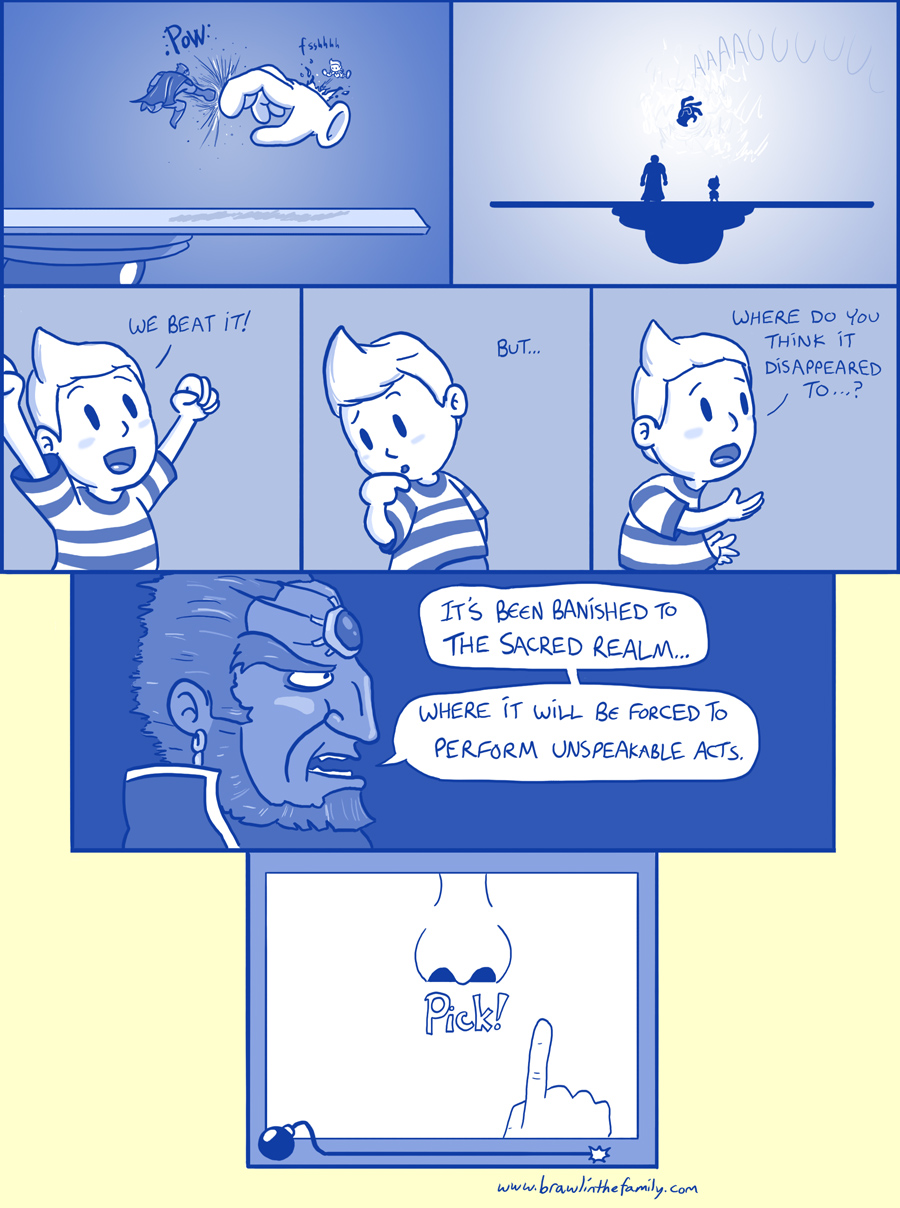 Now we know why Ganondorf was so eager to escape from there.