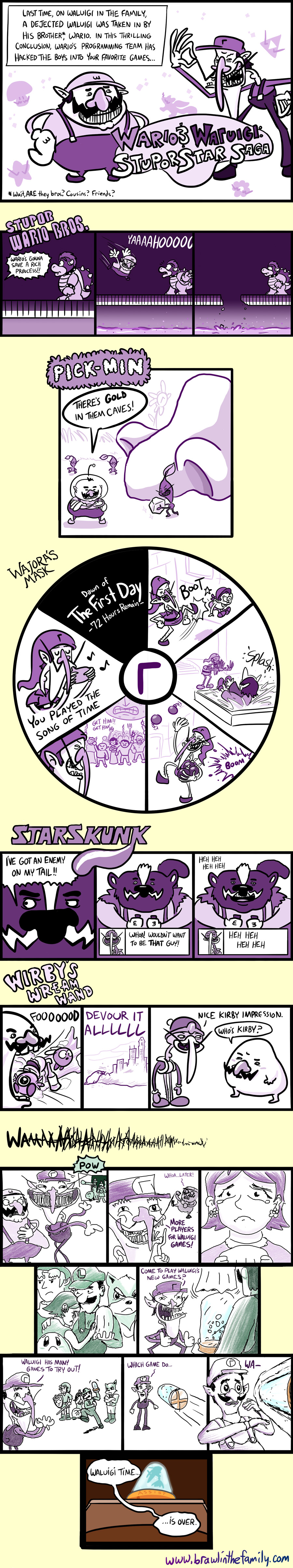 Not pictured: Advance Waas, Wetroid, Animal Grossing