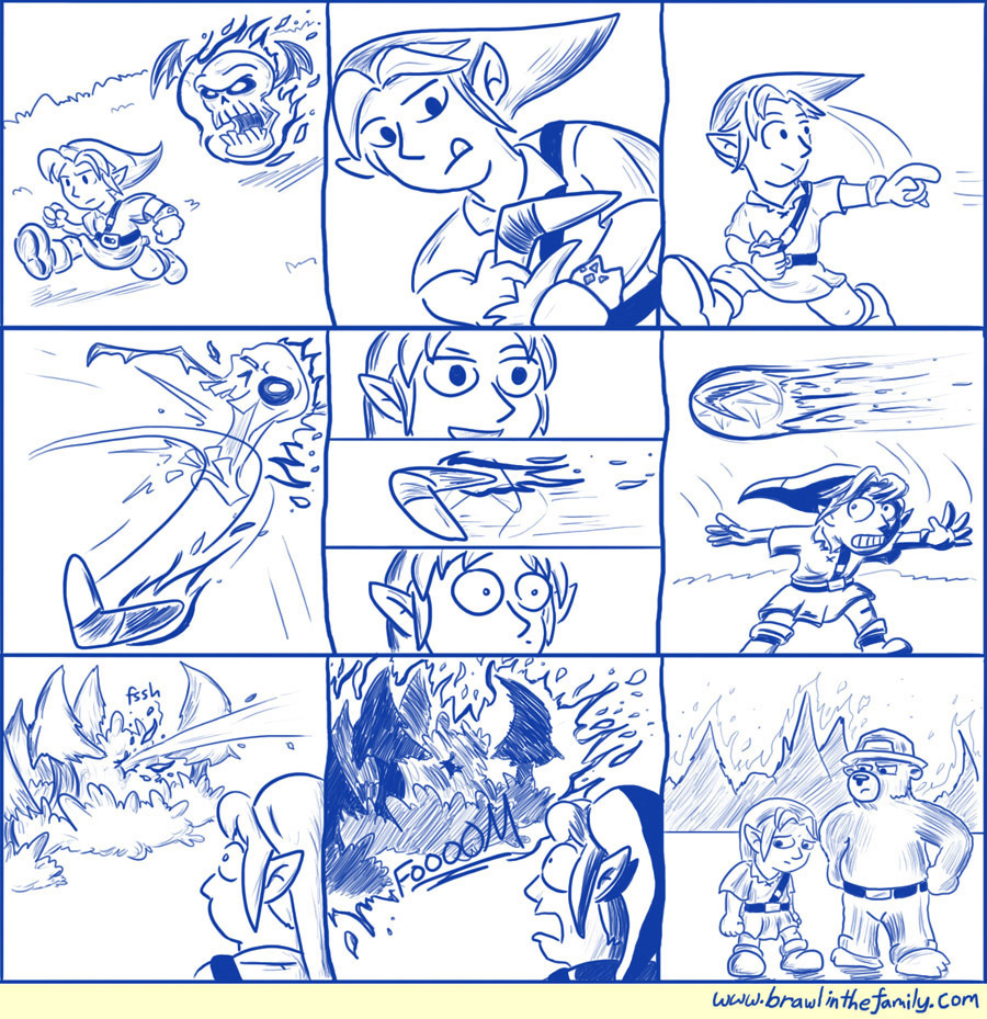 That forest is quite explosive.  Like it's been doused in gasoline