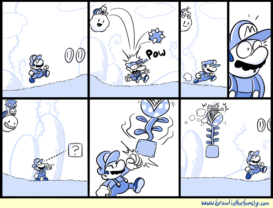 Lakitu just got himself a new set of Piranha Pants!  ...Okay, that was bad.