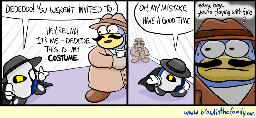 Accusedly accosting a costume