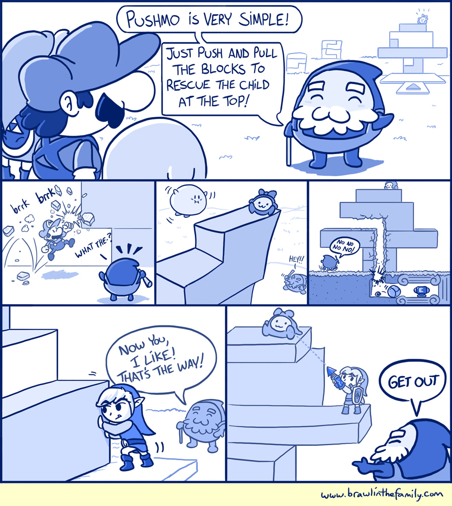 Donkey Kong was able to make it to the top, but then he just threw barrels down the structure.