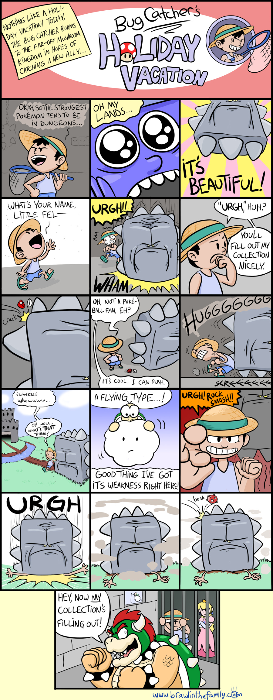 In the Mushroom Kingdom, everything has a Starman weakness.