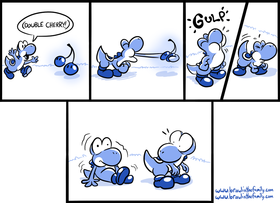 Yet still less painful than passing those humongous eggs from Yoshi's New Island