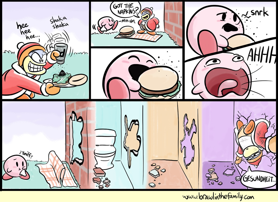 Stay the heck away from him when it's allergy season.