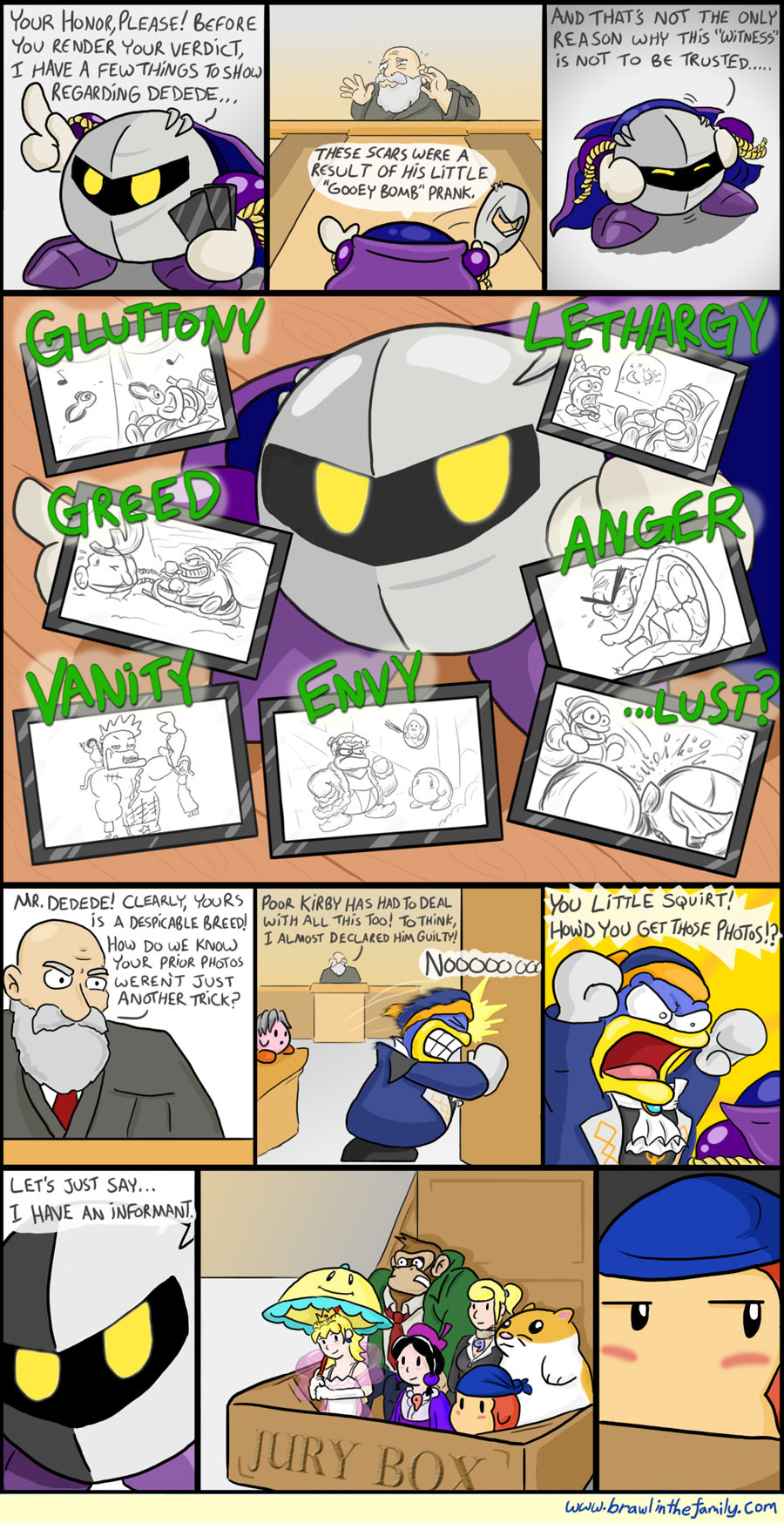 Someone's still upset over last Christmas...