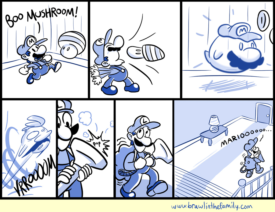 When that power-up wears off, Luigi's gonna have an even bigger problem on his hands.