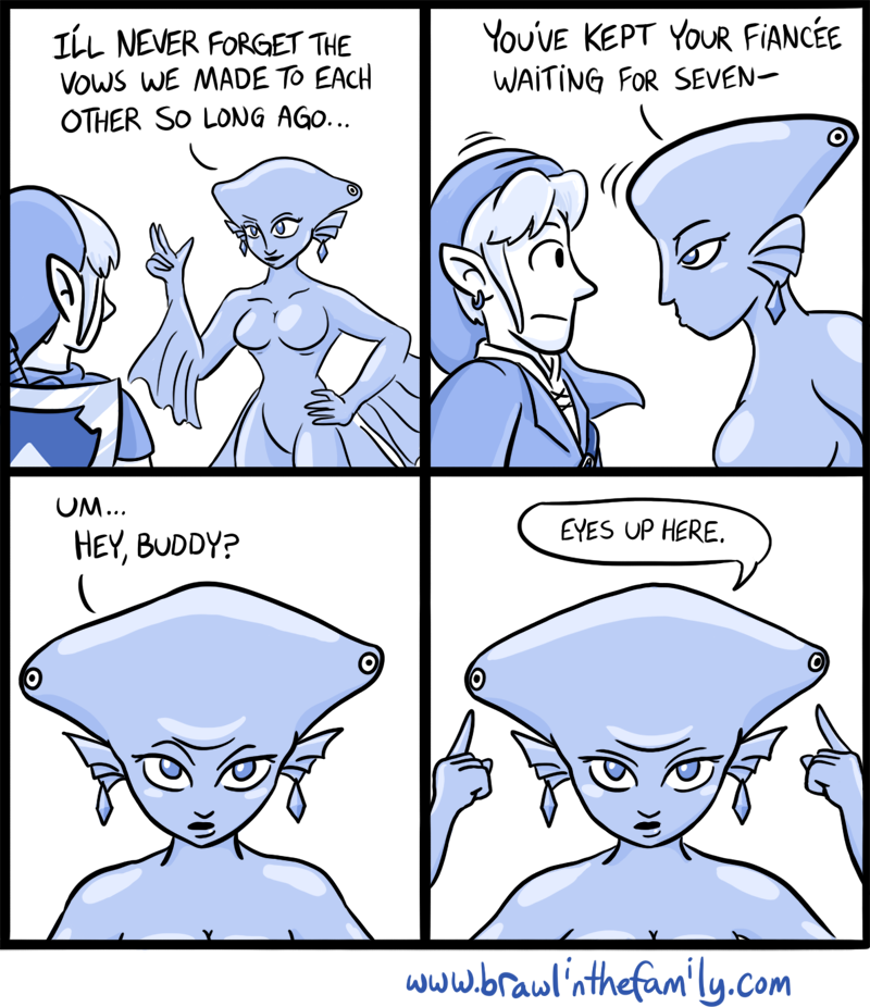 I guess Daisy has a little Zora in her ancestry. Whoa, that joke was obscure...