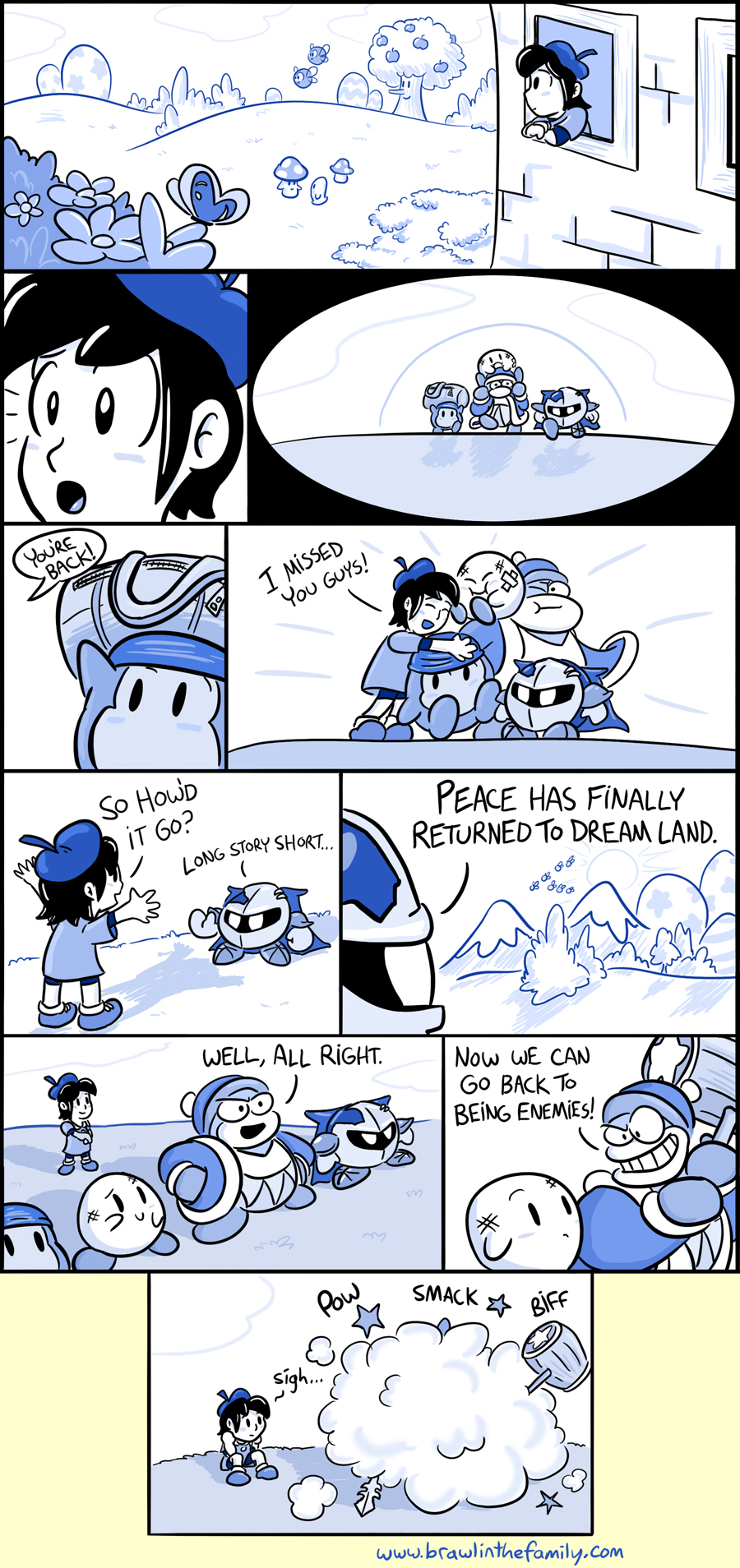 ''Well, okay, now I'm glad they didn't take me along for this one.''