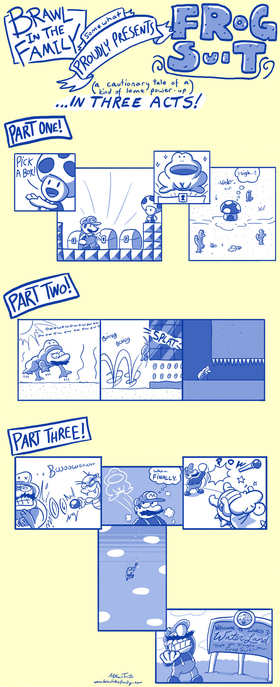 Part 1 of this comic was originally going to be put up a long time ago, but was replaced with what's now comic 124.