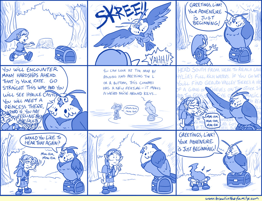 Even after you make him go away, he'll later haunt your dreams...