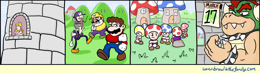 For once, Luigi catches a break.