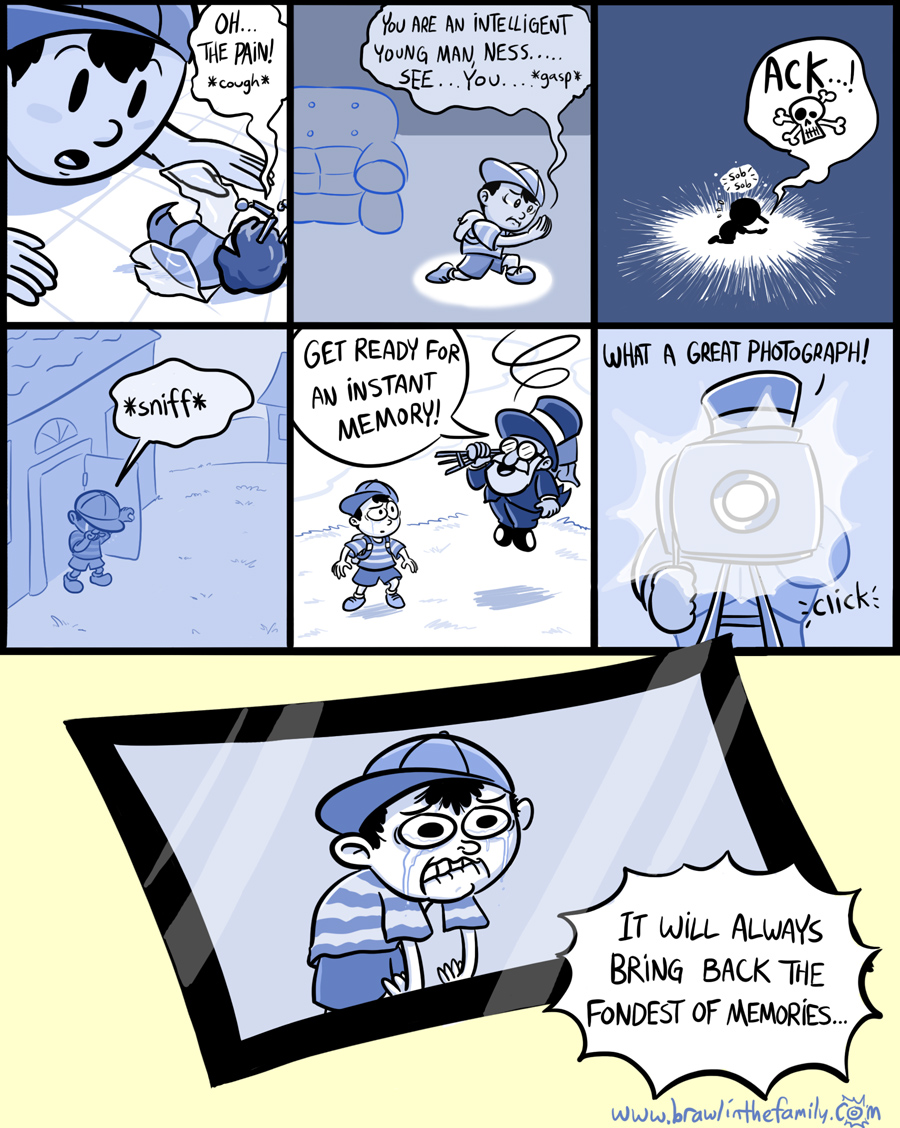 He's also available to take your picture at funerals, dentist's offices, and right after you wake up in the morning!